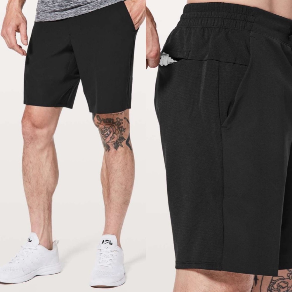 Lululemon License To Train Short Mesh 8" Black